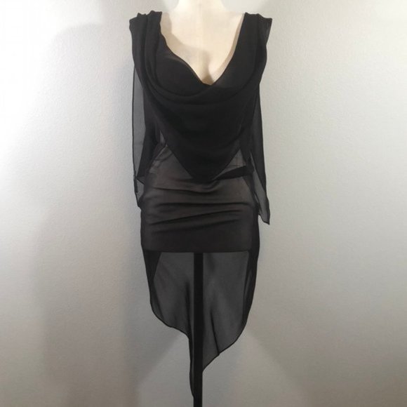 Calvin Tran Silk Convertible Blouse